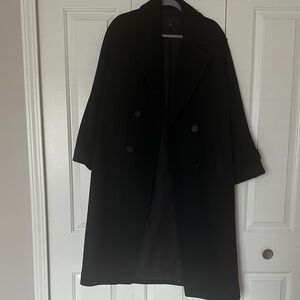 Zara Black Pea Coat